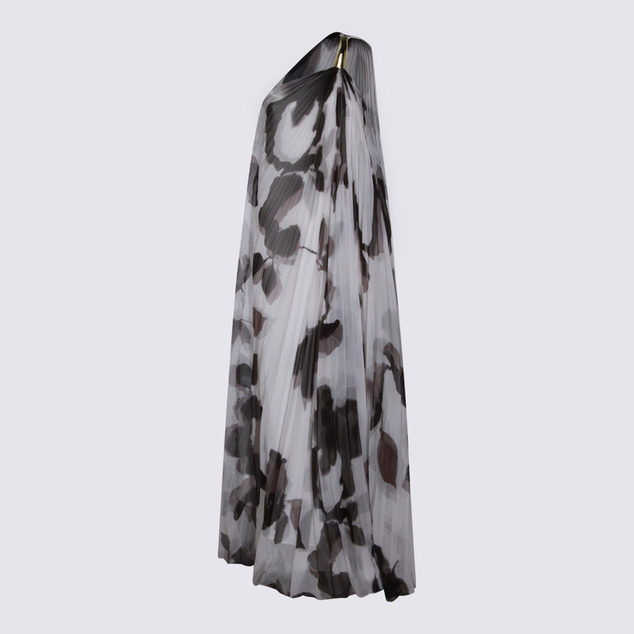 Max Mara 100% Polyester dress in white