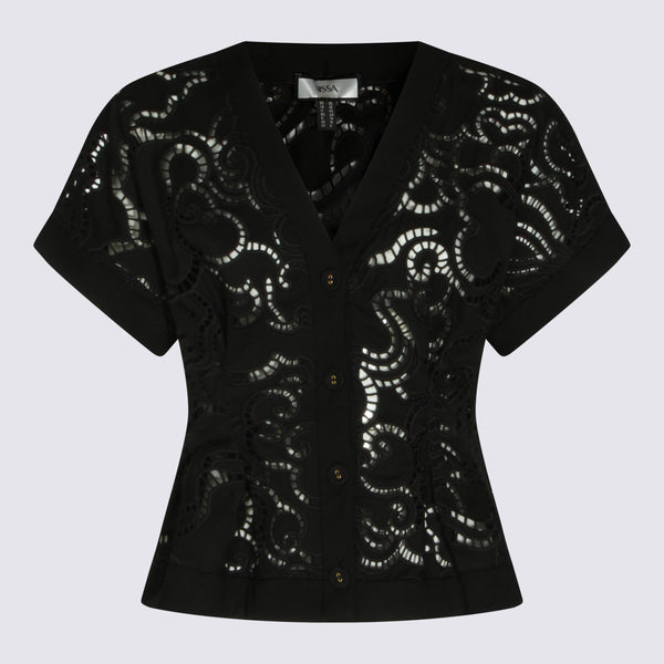 Nissa 62% Polyester jacket in black