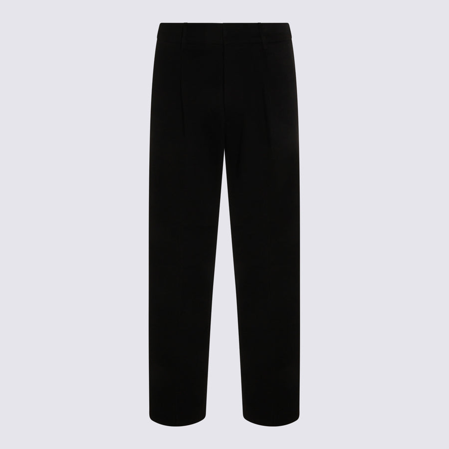 Nn.07 99% CO 1% EA trousers in black