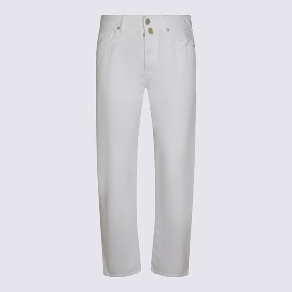 Jacob Cohen 100% cotton jeans in white