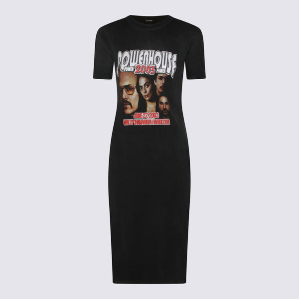 Willy Chavarria 100% Cotton dress in black