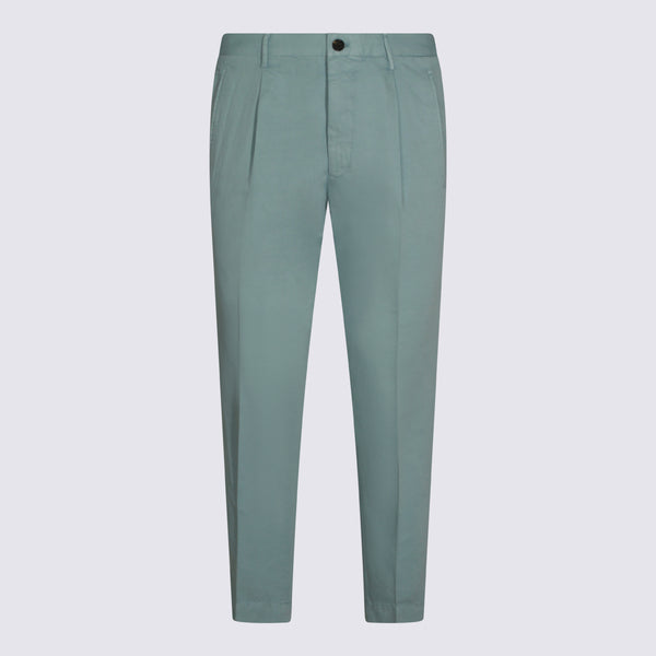 Incotex 100% Cotton trousers in blue