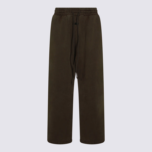 Fear Of God 100% Cotton trousers in brown