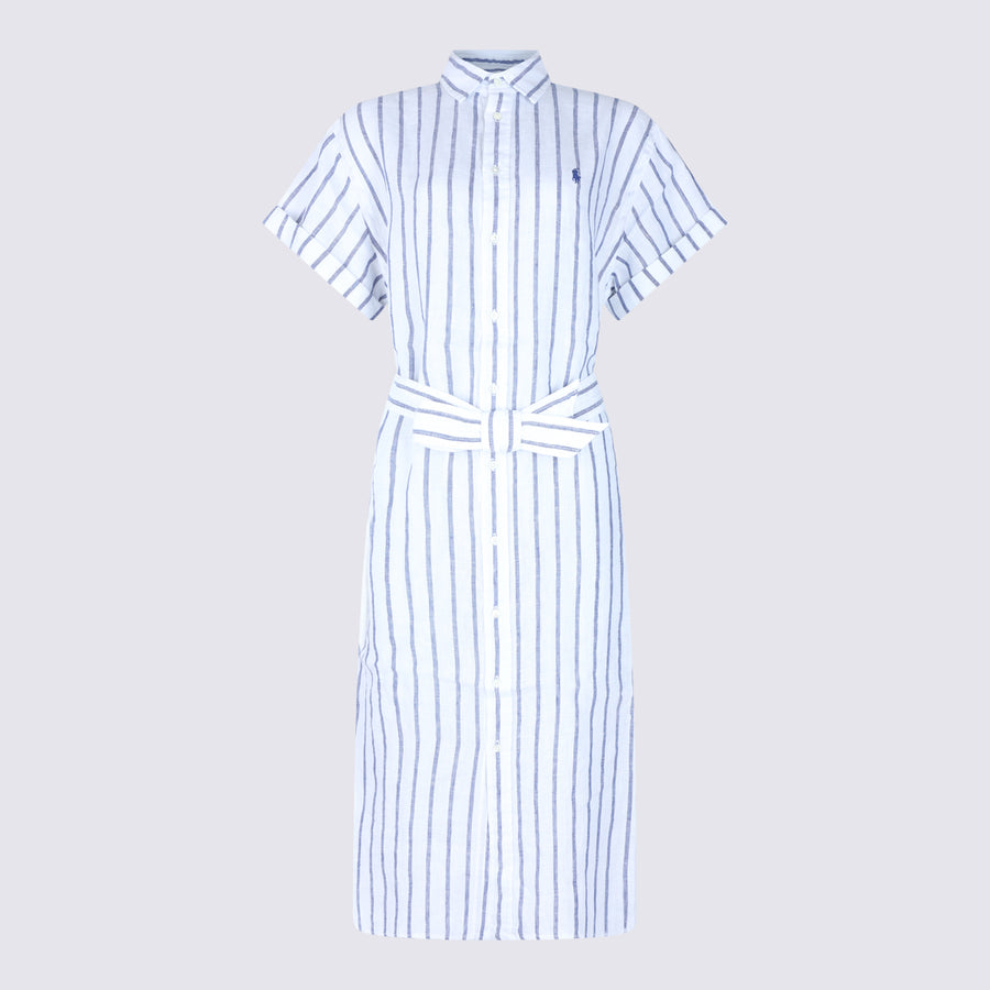 Polo Ralph Lauren 100% Linen dress in white