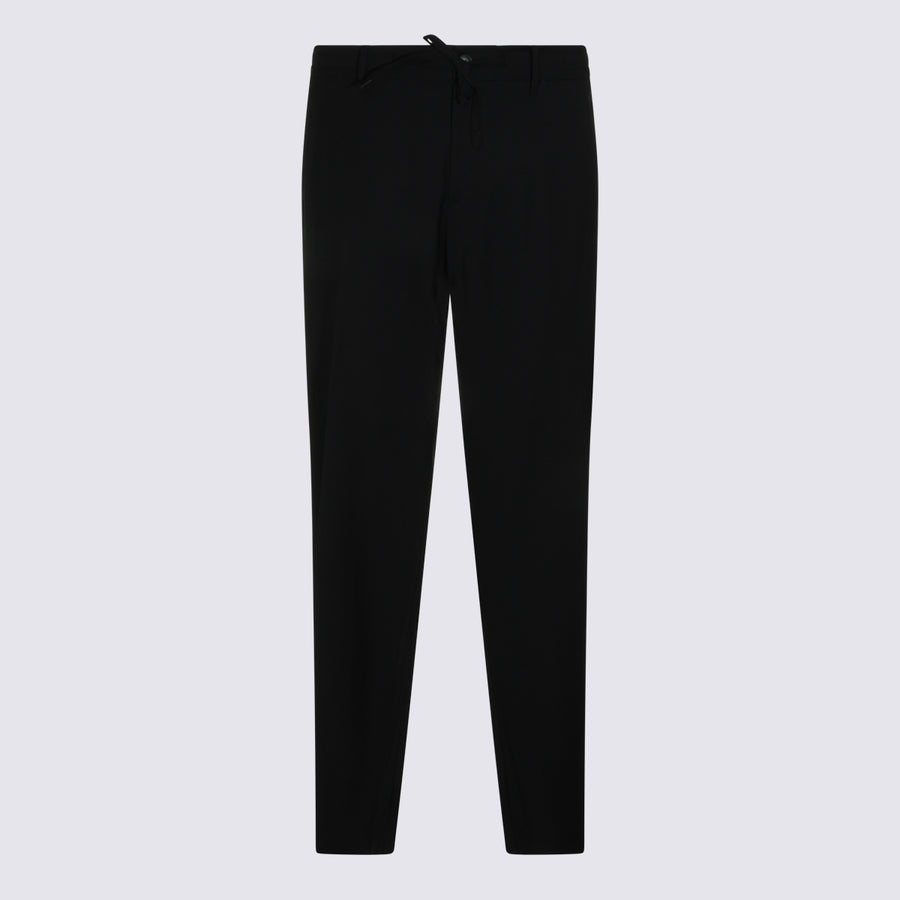 Canali trousers in black