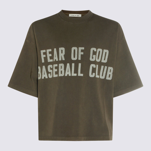 Fear Of God Cotton t-shirt in brown