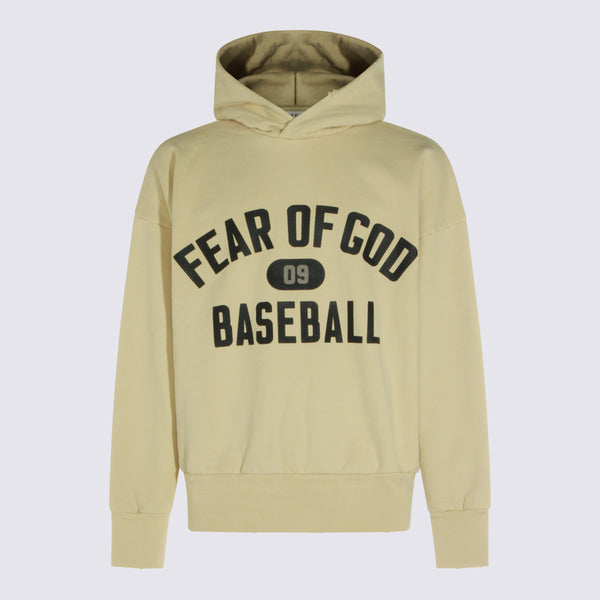 Fear Of God Cotton blend hoodie in yellow