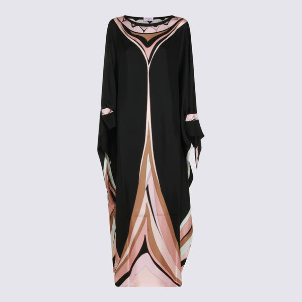 Emilio Pucci Silk dress in black
