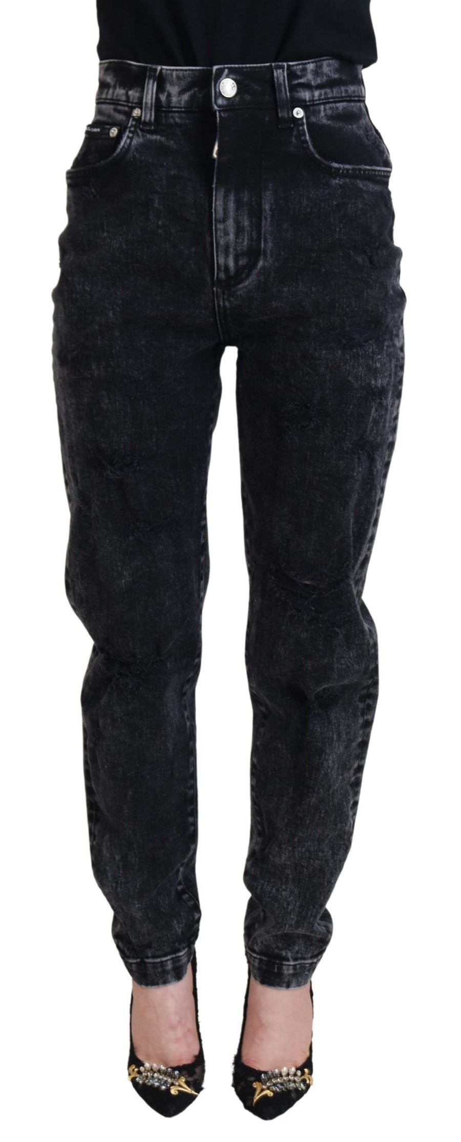 Dolce & Gabbana 98% Cotton jeans in black