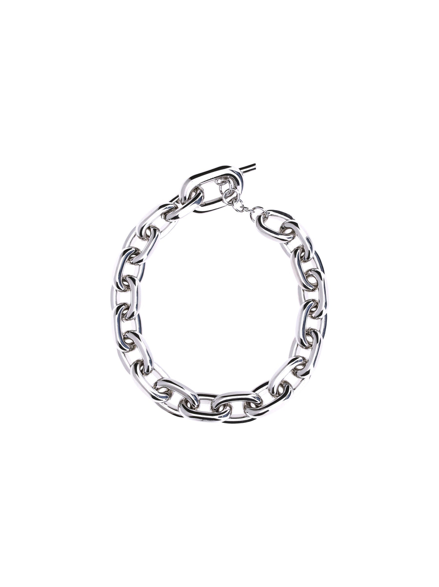 Chain Necklace Xl Link Silver Aluminium Necklaces
