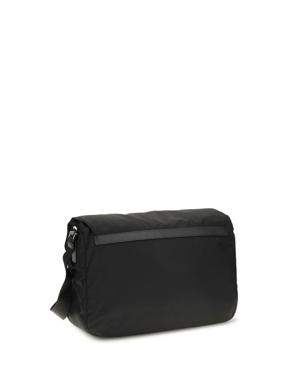 Shoulder Bag Re-Nylon Black Polyamide Backpacks