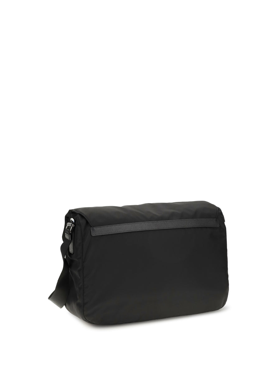 Shoulder Bag Re-Nylon Black Polyamide Backpacks