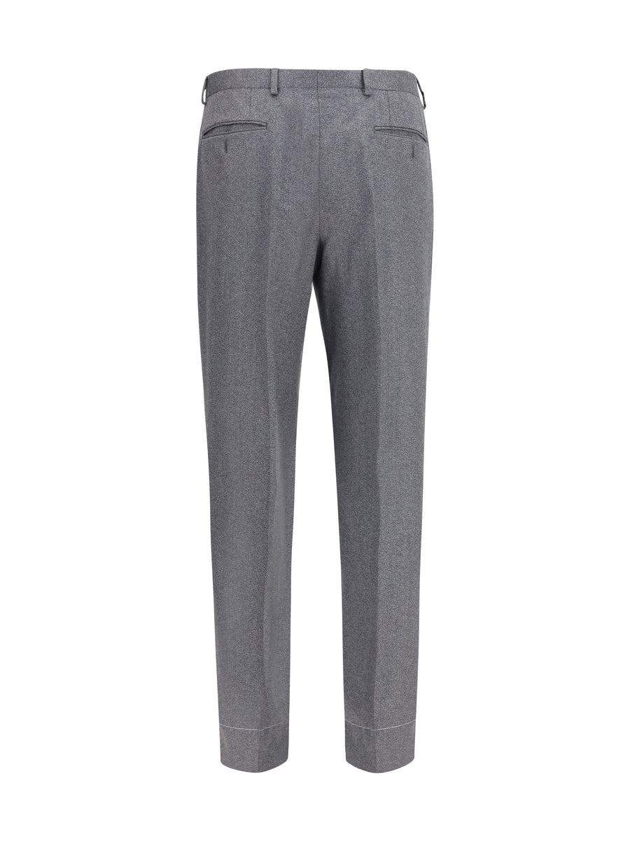 Trousers Elba Anthracite Wool (ovis Aries)