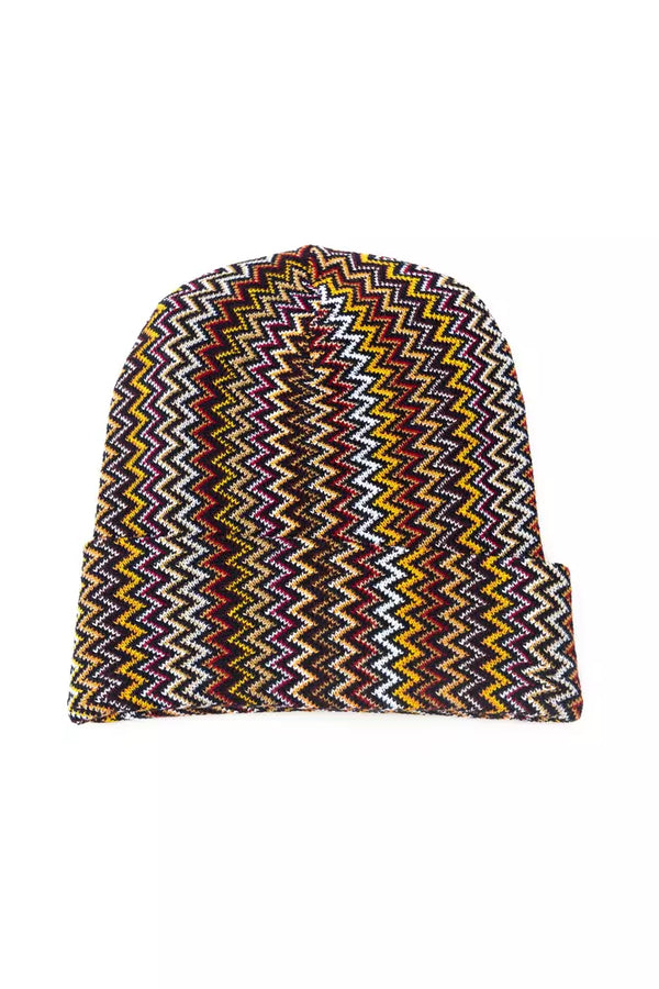 Missoni MI-22440 Wool winter hat in multicolor