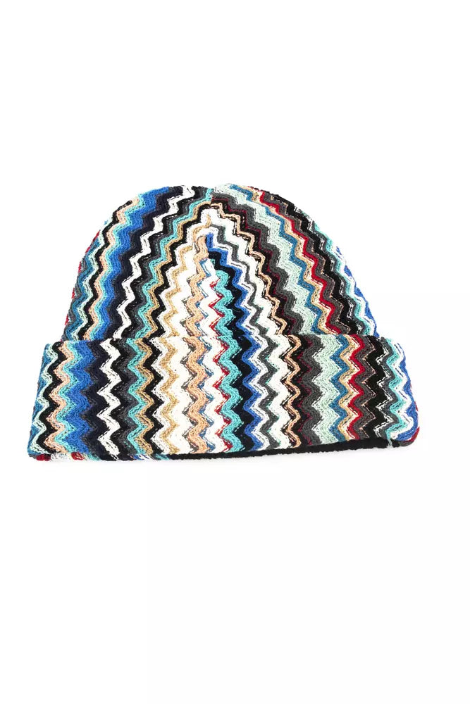 Missoni MI-22438 Wool beanie in multicolor