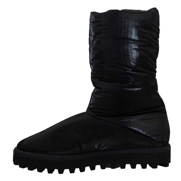 Dolce & Gabbana 100% Polyester boot in black