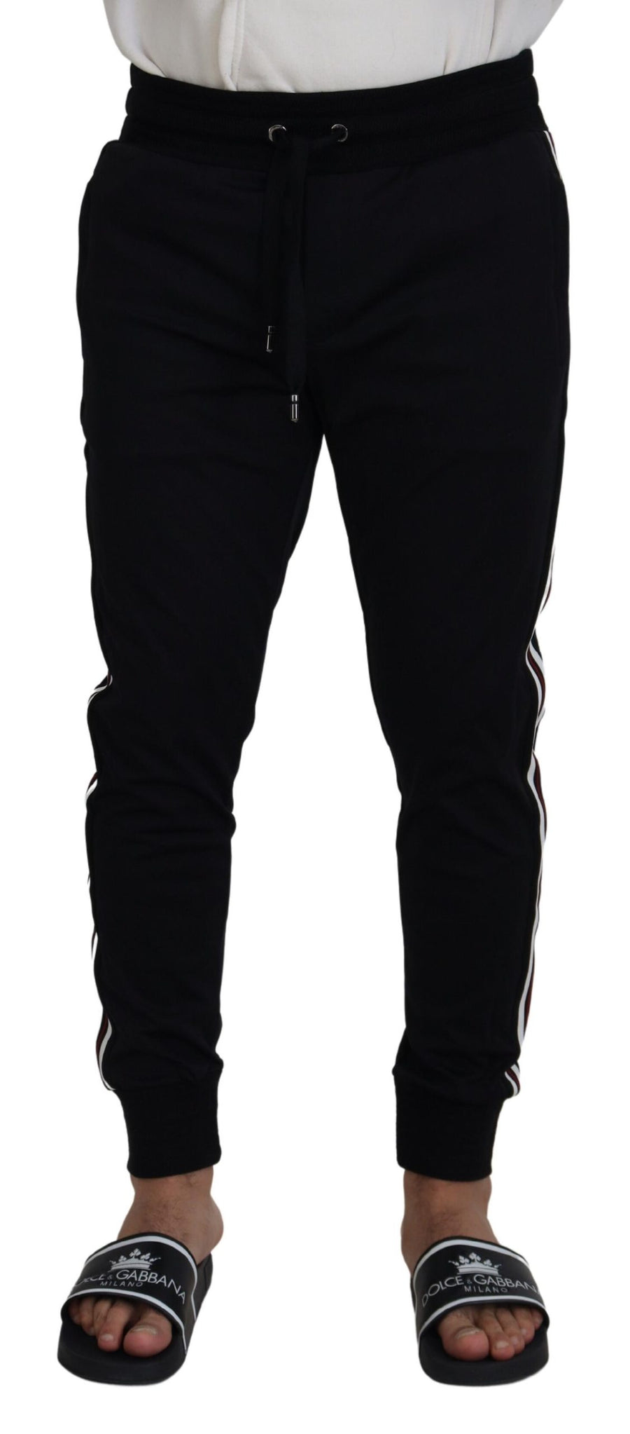 Dolce & Gabbana Cotton 100% joggers in black