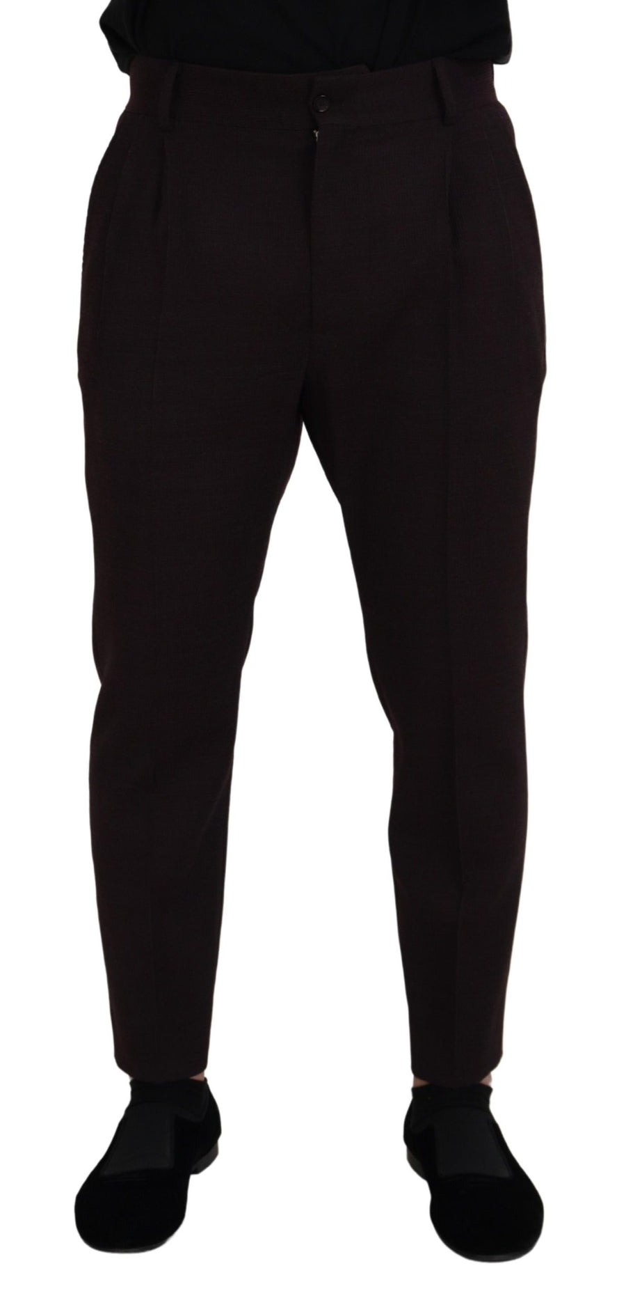 Dolce & Gabbana 99% Cotton chinos in brown