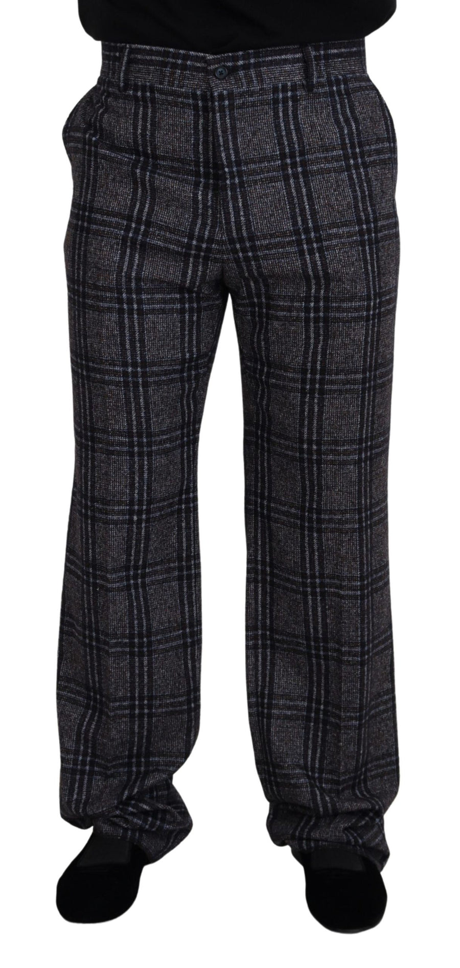 Dolce & Gabbana 38% Alpaca 33% Cotton 29% Nylon trousers in gray