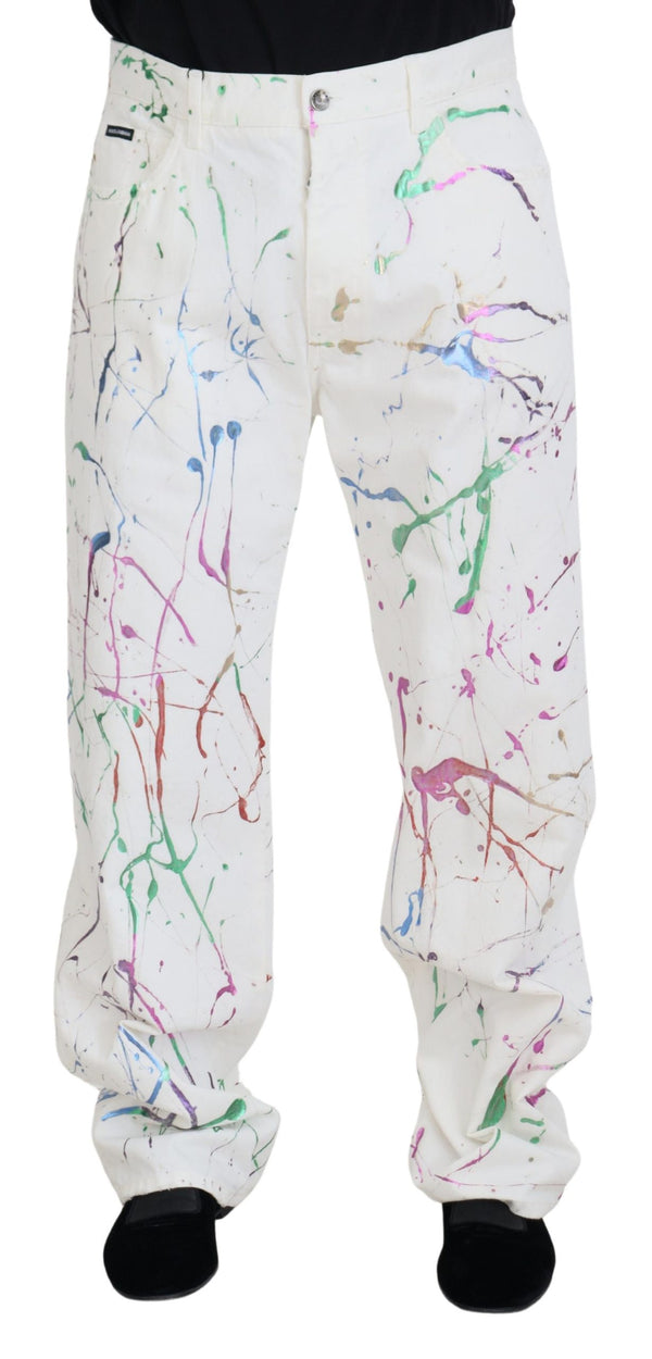 Dolce & Gabbana 100% Cotton jeans in white