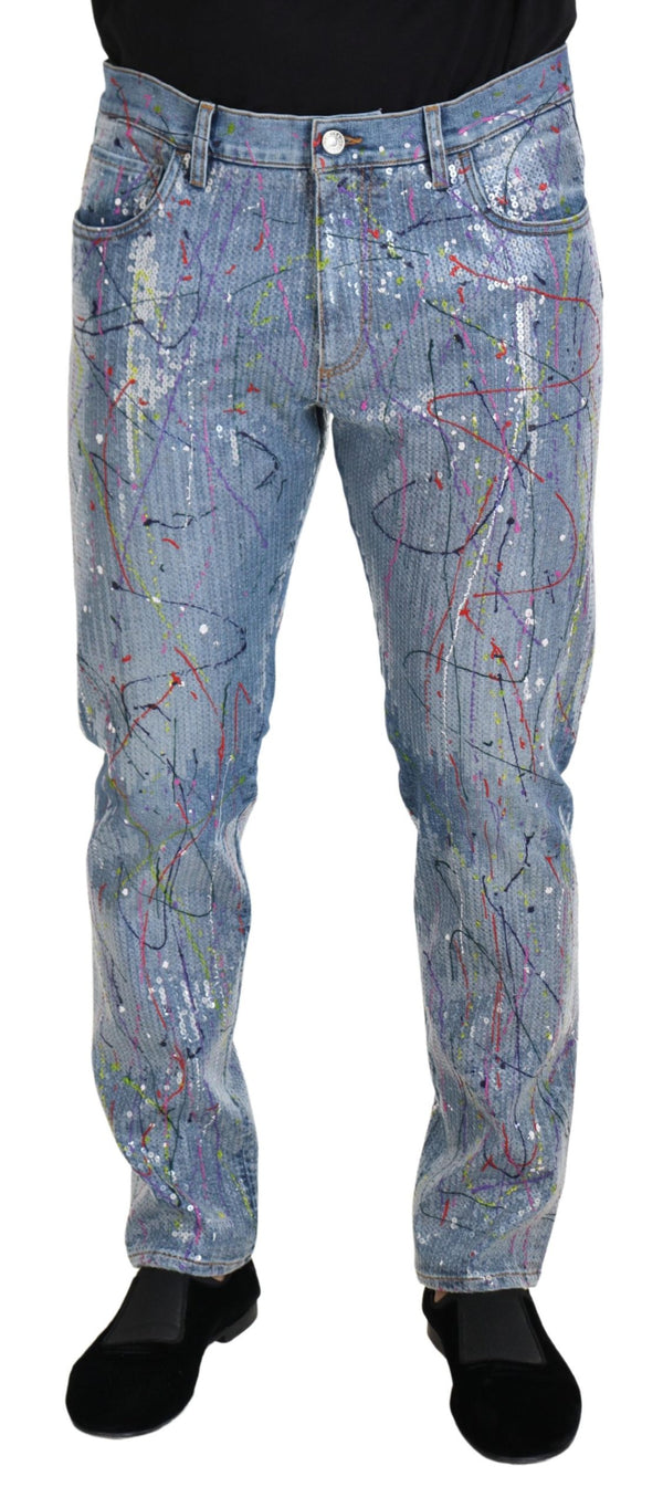 Dolce & Gabbana 100% Cotton jeans in blue