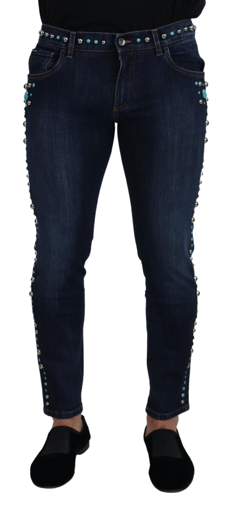 Dolce & Gabbana 98% Cotton jeans in blue