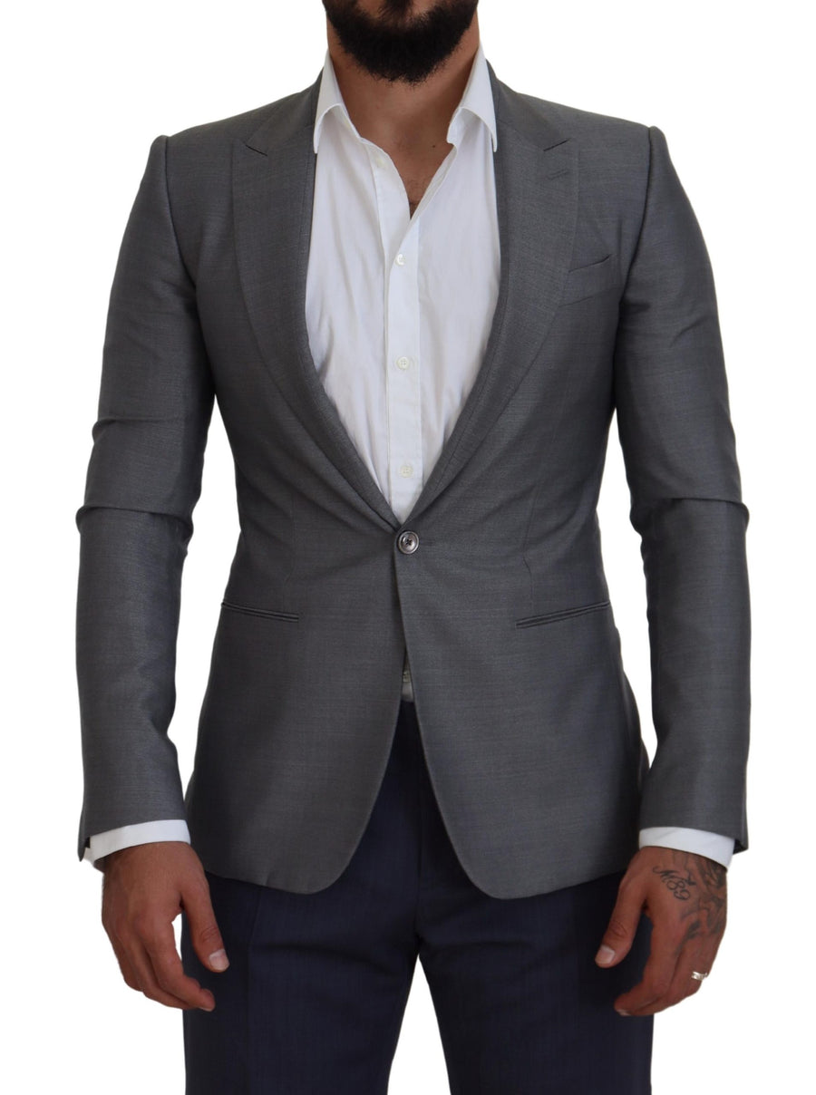 Dolce & Gabbana 55% Wool blazer in gray