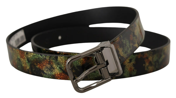Dolce & Gabbana Leather belt in black