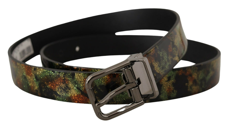 Dolce & Gabbana Leather belt in black