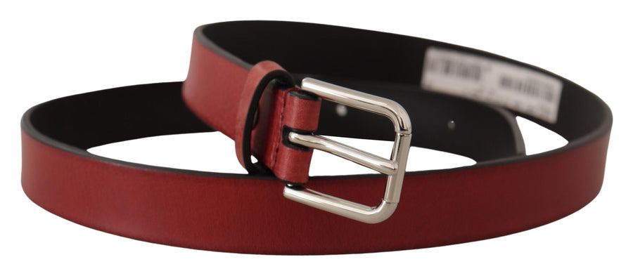 Dolce & Gabbana Leather belt in red
