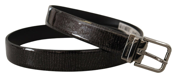 Dolce & Gabbana Leather belt in black
