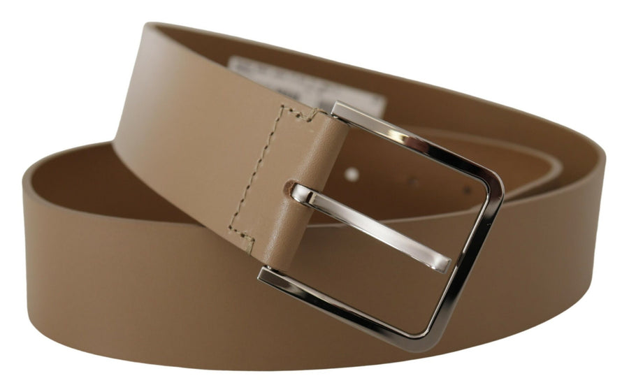 Dolce & Gabbana Leather belt in beige