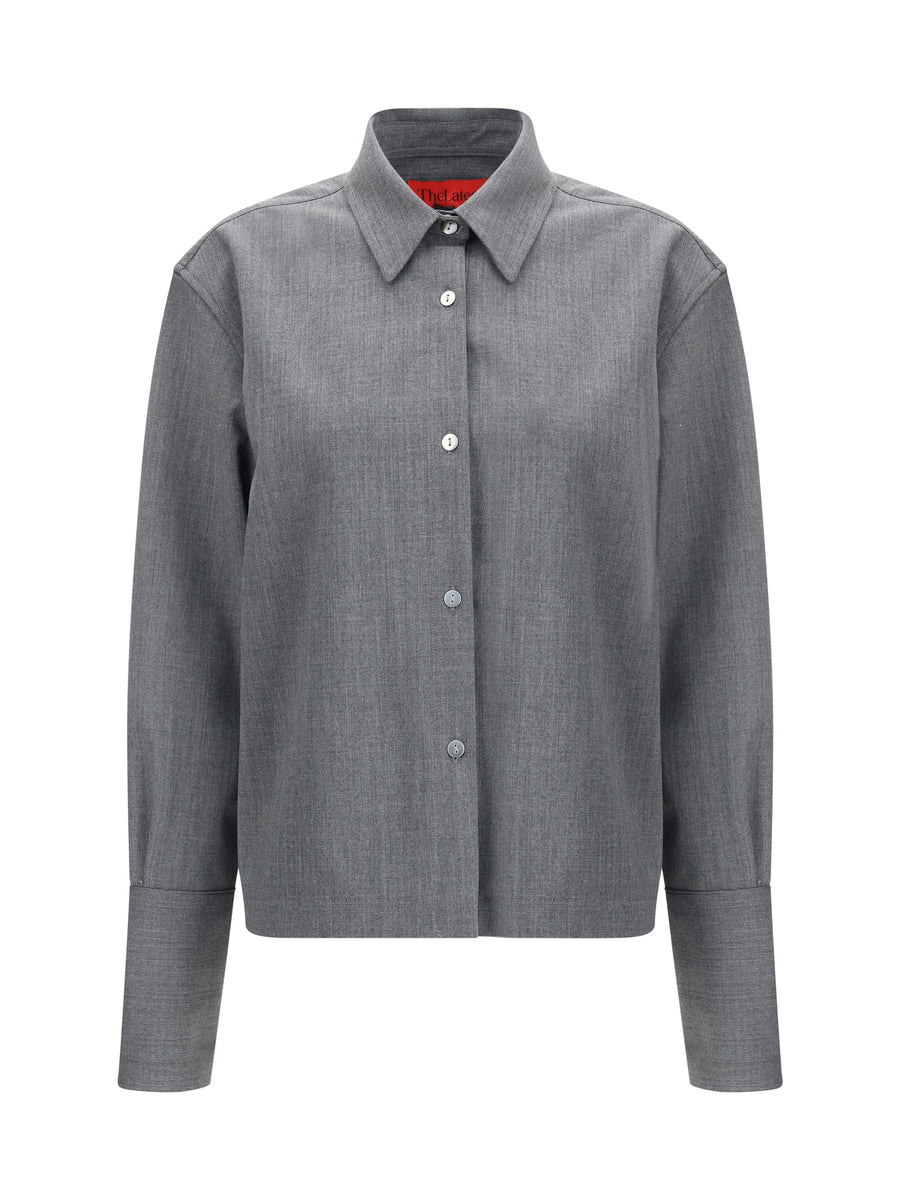The Latest 43% Merino Wool shirt in gray