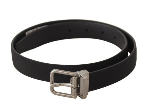 Dolce & Gabbana Canvas belt in black