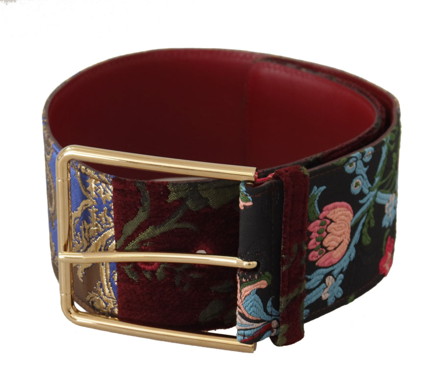 Dolce & Gabbana Leather belt in red