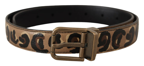 Dolce & Gabbana Leather belt in brown