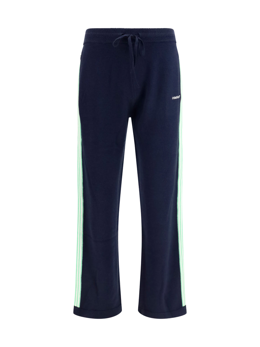 Sweatpants Merino Wool Navy Trousers