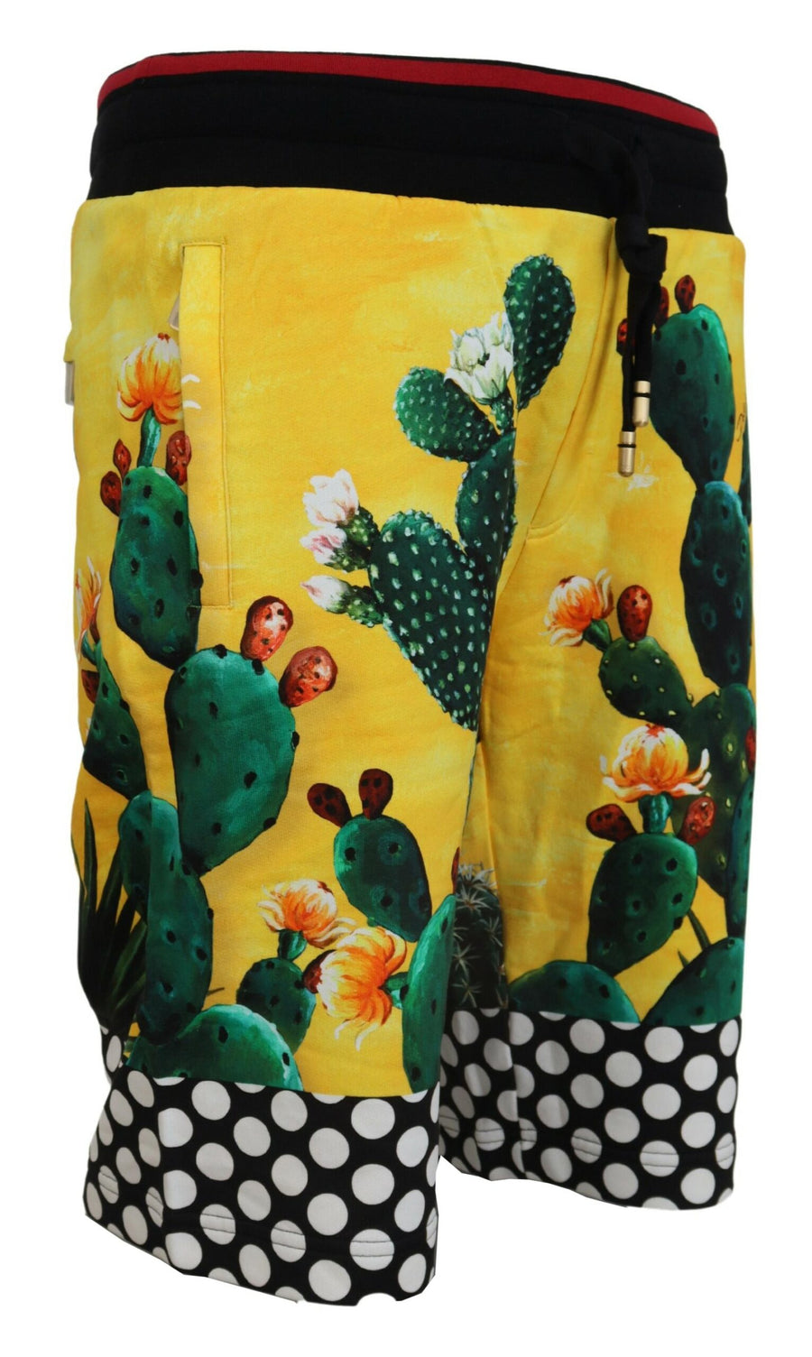 Dolce & Gabbana 100% Cotton shorts in yellow