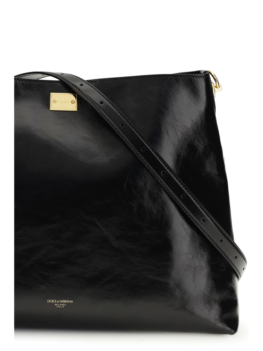 Shoulder Bag Vittoria Leather Black Calf