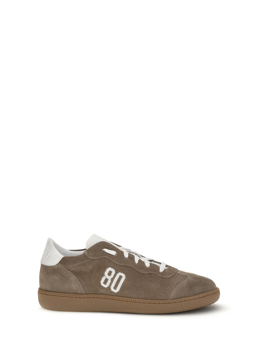 Be980 Upper: 100% Suede; Sole: 100% Rubber sneaker in beige
