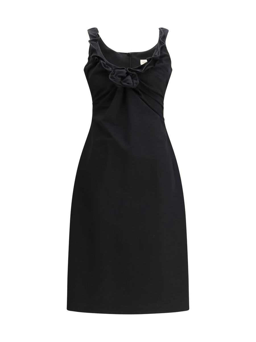 Magda Butrym 67% Cotton; 33% Polyamide dress in black