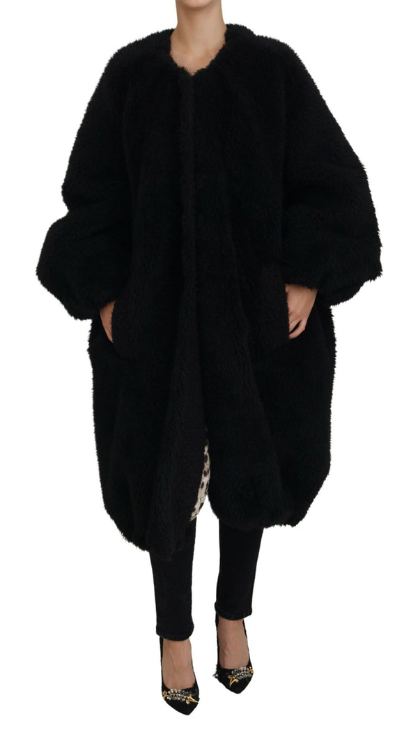 Dolce & Gabbana Cashmere Blend coat in black