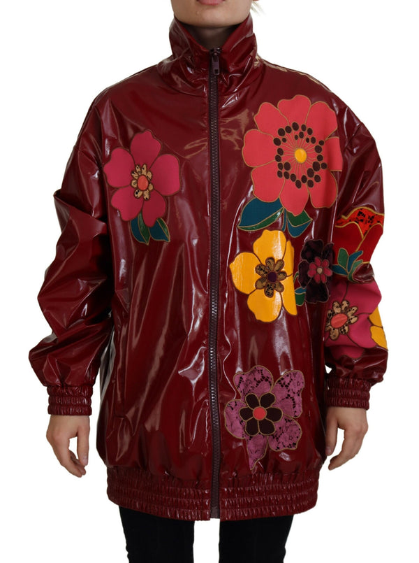 Dolce & Gabbana 60% Polyester jacket in red