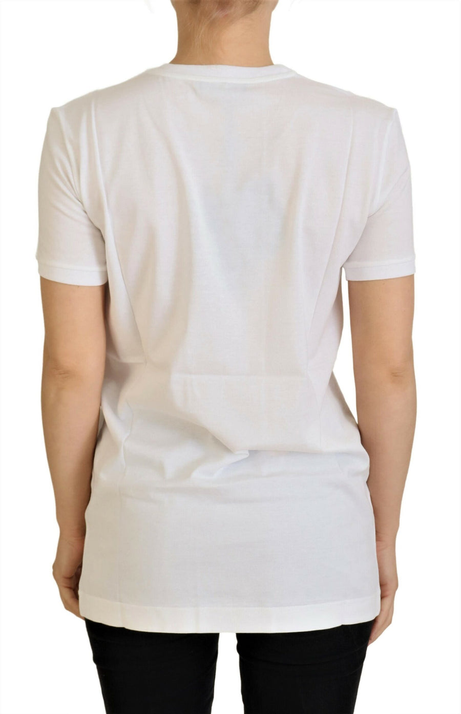 Dolce & Gabbana 100% Cotton t-shirt in white