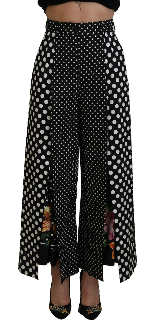 Dolce & Gabbana 68% Cotton trousers in black