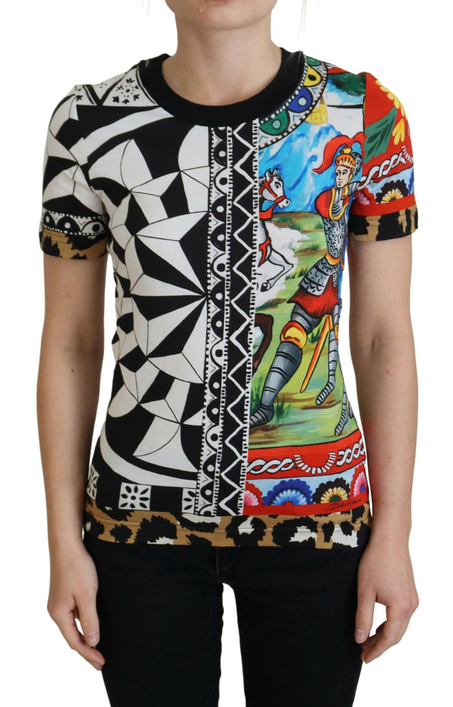 Dolce & Gabbana 100% Cotton t-shirt in multicolor