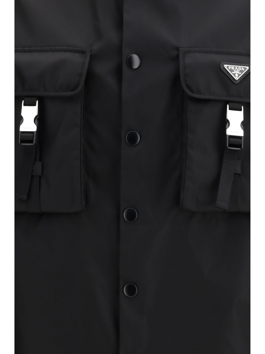 Shirt Re-Nylon Black Recycled Polyamide