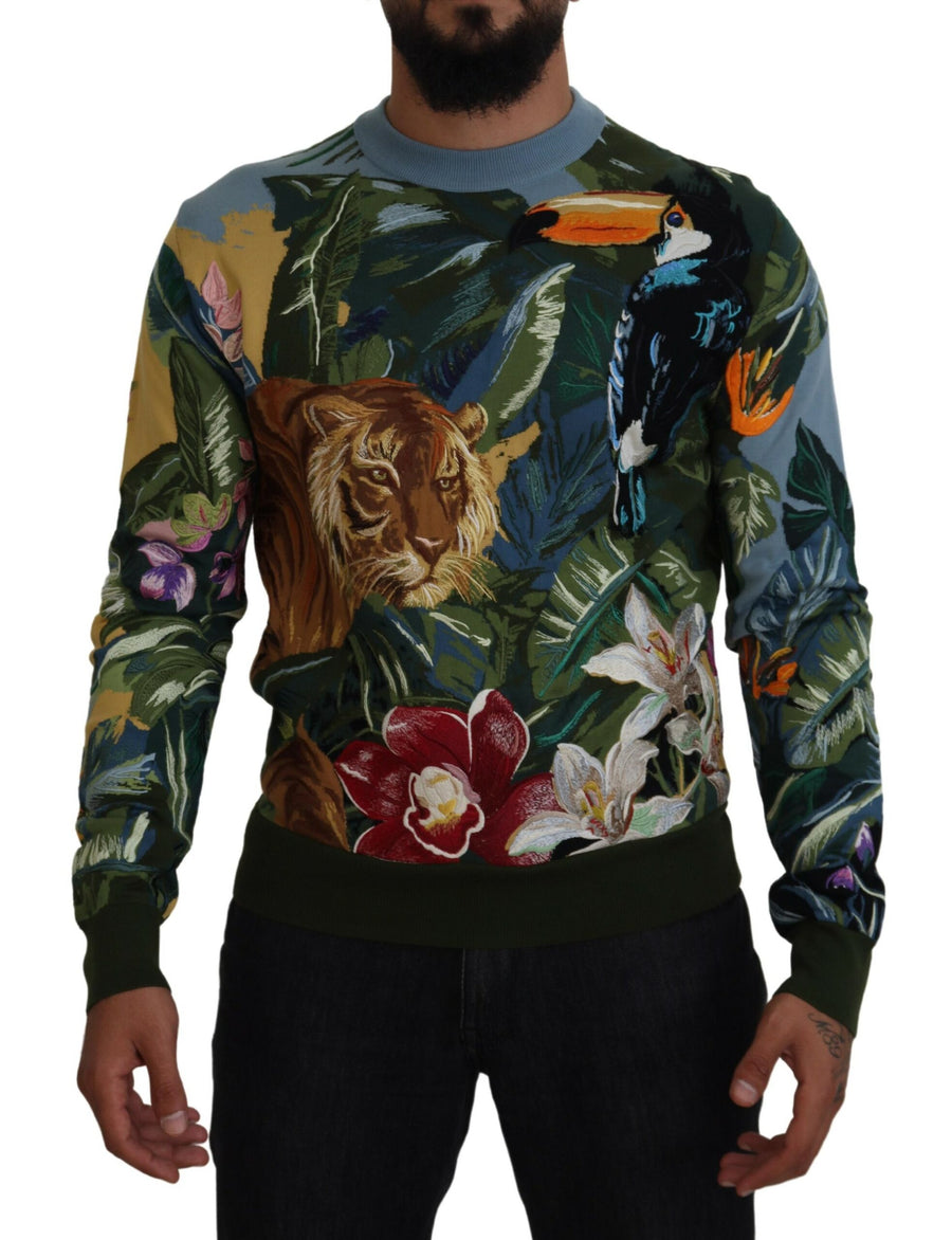 Dolce & Gabbana 63% Wool sweater in multicolor