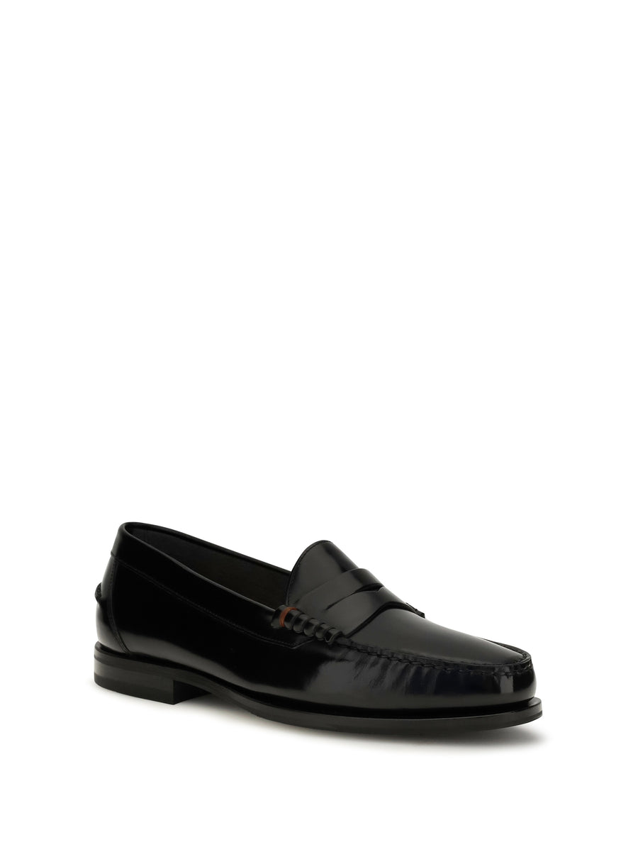 Patent Leather Loafers College A Novembre Black Calf