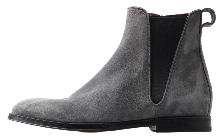 Dolce & Gabbana 100% Leather boot in gray
